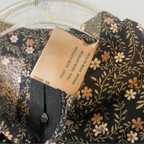 70s Gunne Sax by Jessica Cottage Core Western Dress 3 Vintage - Picture 10 of 11